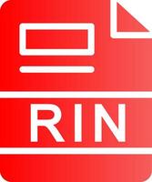 RIN Creative Icon Design vector