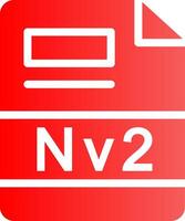 NV2 Creative Icon Design vector