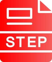 STEP Creative Icon Design vector