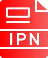 IPN Creative Icon Design vector