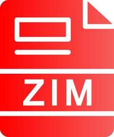 ZIM Creative Icon Design vector