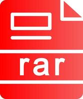 rar Creative Icon Design vector