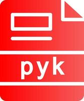 pyk Creative Icon Design vector