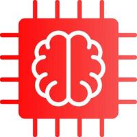 Super Brain Creative Icon Design vector
