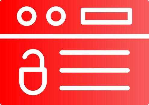 abierto fuente creativo icono diseño vector