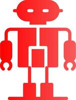 Robot Creative Icon Design vector