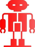 Robot Creative Icon Design vector