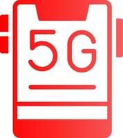 5G Creative Icon Design vector