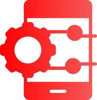 Project Management App Creative Icon Design vector