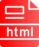 html Creative Icon Design vector