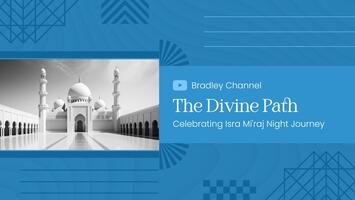 Isra Mi'raj Youtube Banner template