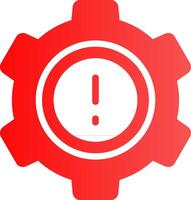 Risk Management Creative Icon Design vector