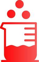 Beaker Creative Icon Design vector