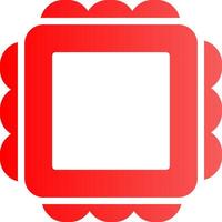 Magic Mirror Creative Icon Design vector