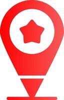Location Creative Icon Design vector