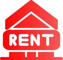 Rent Creative Icon Design vector