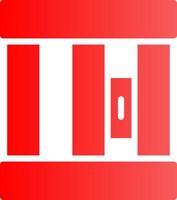 Prison Creative Icon Design vector