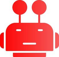 Robot Face Creative Icon Design vector