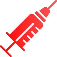 Needle And Syringe Creative Icon Design vector