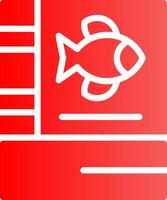 Fishing Lessons Creative Icon Design vector