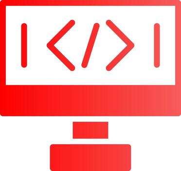 Coding Creative Icon Design vector