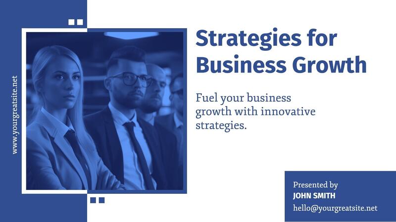 Business Strategies Presentation - Silhouette