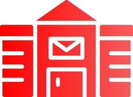 Post Office Creative Icon Design vector