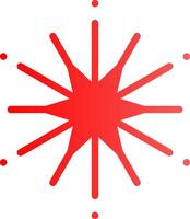 Star Creative Icon Design vector