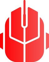 Gaming Mouse Creative Icon Design vector