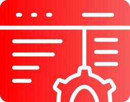 Browser Creative Icon Design vector