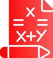 Maths Creative Icon Design vector