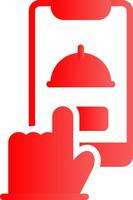 Online Order Creative Icon Design vector