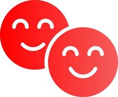 Smiley Creative Icon Design vector