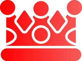 Crown Creative Icon Design vector