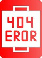 Error Creative Icon Design vector