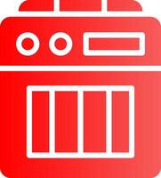 Amplifier Box Creative Icon Design vector