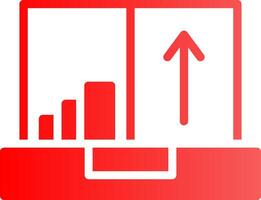 Clickstream Analysis Creative Icon Design vector