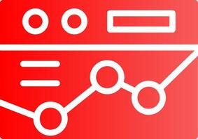 Web Analytics Creative Icon Design vector