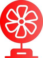 diseño de icono creativo de ventilador vector