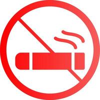 Smoking Area Creative Icon Design vector