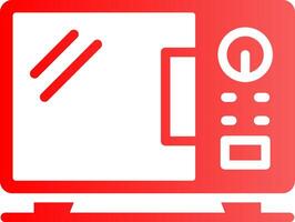 Microwave Creative Icon Design vector