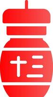 Cremation Creative Icon Design vector