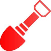 Shovel Creative Icon Design vector