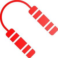 Nunchaku Creative Icon Design vector