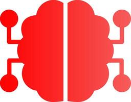 Neurons Circuit Creative Icon Design vector