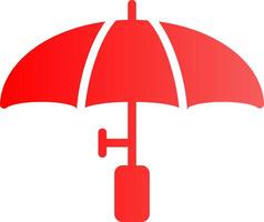 Umbrella Creative Icon Design vector