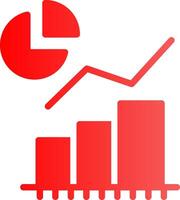 Statistical Analysis Creative Icon Design vector