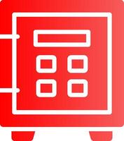 Safe Lock Creative Icon Design vector