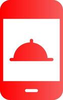 Food App Creative Icon Design vector