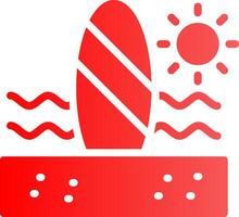 Paddle Surf Creative Icon Design vector